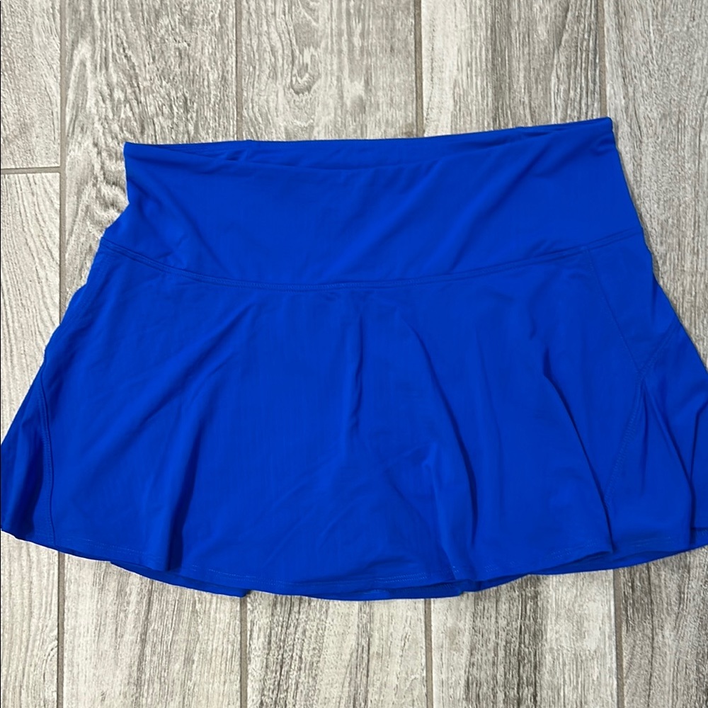 IBKUL Blue Golf/Tennis Mini Skirt Skort Athletic-size Large